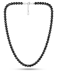 MagnetRX ultra-strength hematite necklace beads highlight bold style and grounding energy