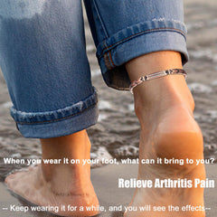 MagVIVACE copper ankle bracelet magnet design on display for everyday wear.