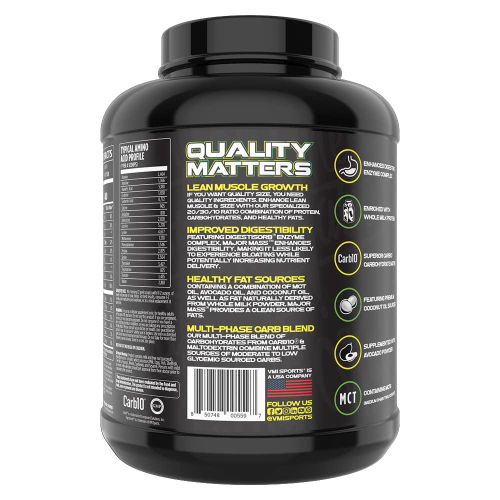 Major Mass shaker blending powder after workout for convenient recovery