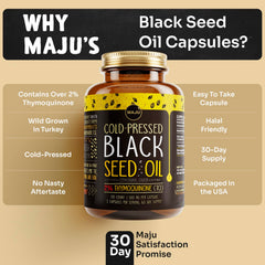 Maju dosage scene of taking two capsules daily