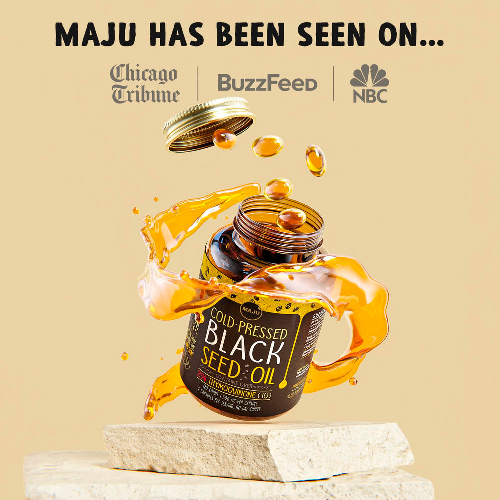 Maju packaging image shows organic Turkish Nigella Sativa origins