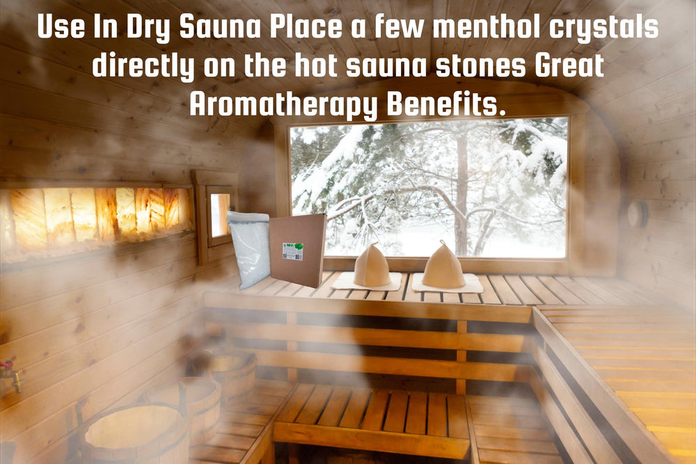 MAK Menthol Crystals used as a balm after workouts to soothe tight muscles.