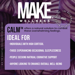 Make Wellness CALM travel pack fits desk or bag.