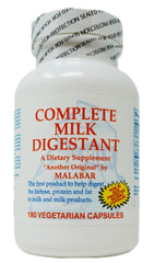 Malabar Complete Milk Digestant bottle front view for dairy digestion