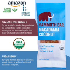 Mammoth Bar raw form preserves natural nutrition and flavor.