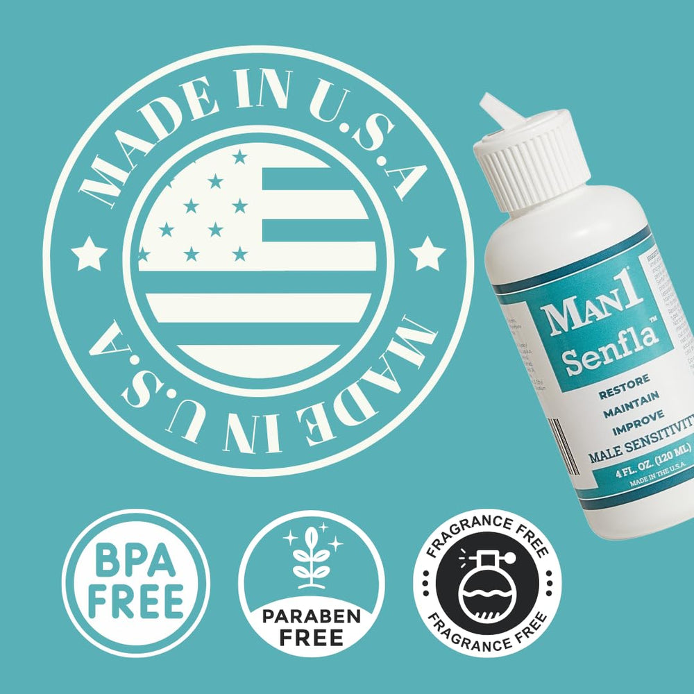 Man1 Senfla clinically-tested USA product for safe, reliable use.