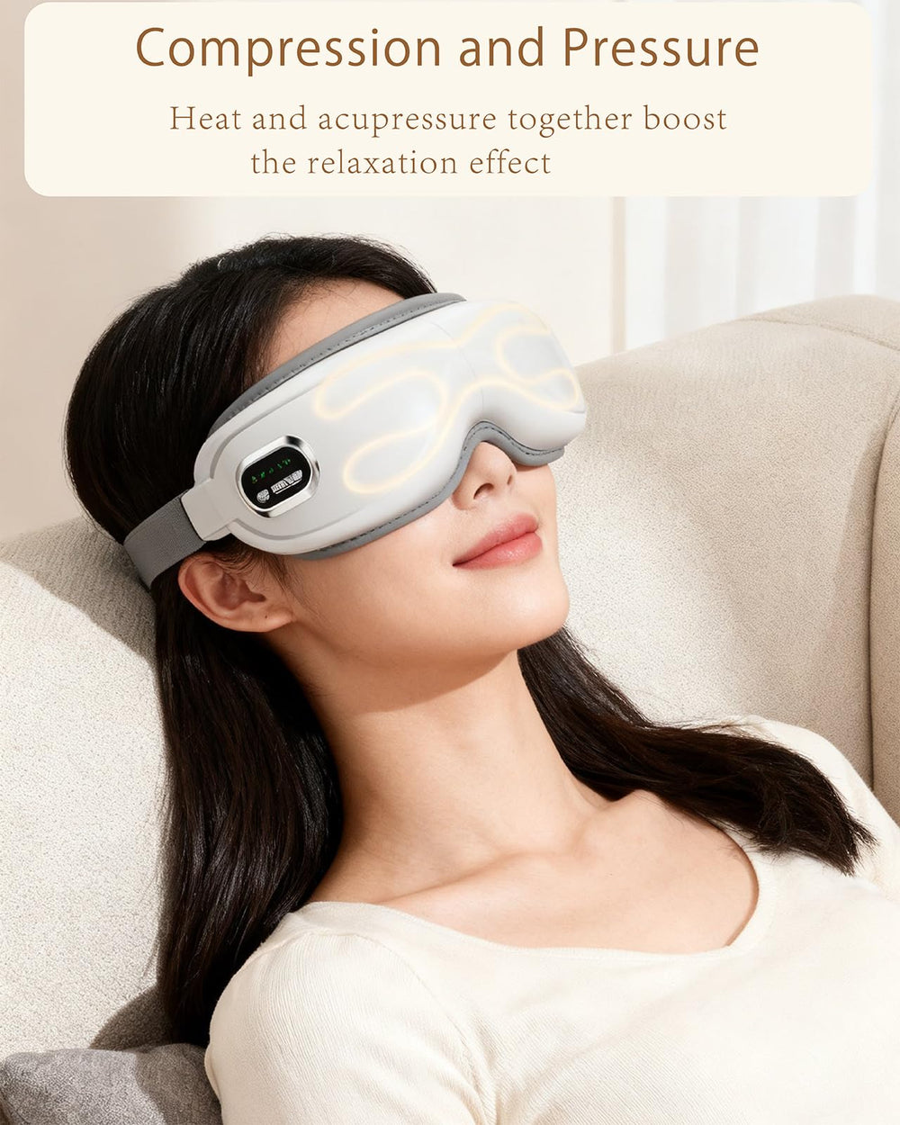 MANLAISHI heat pads provide consistent warmth for eyes