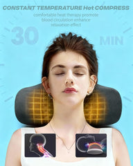 Manlaishi memory foam neck pillow conforms to shoulders and neck