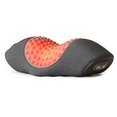 Manlaishi neck massager pillow with heat for targeted relief during work