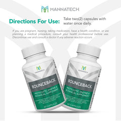 BounceBack bottle pictured in a workout setting suggesting ongoing joint comfort during activity.