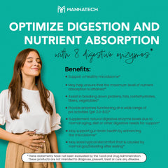 Pouring Mannatech GI-Zyme capsules into a glass.