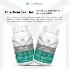 Mannatech Omega-3 with Vitamin D3 lifestyle photo implies healthier living through balanced nutrition.