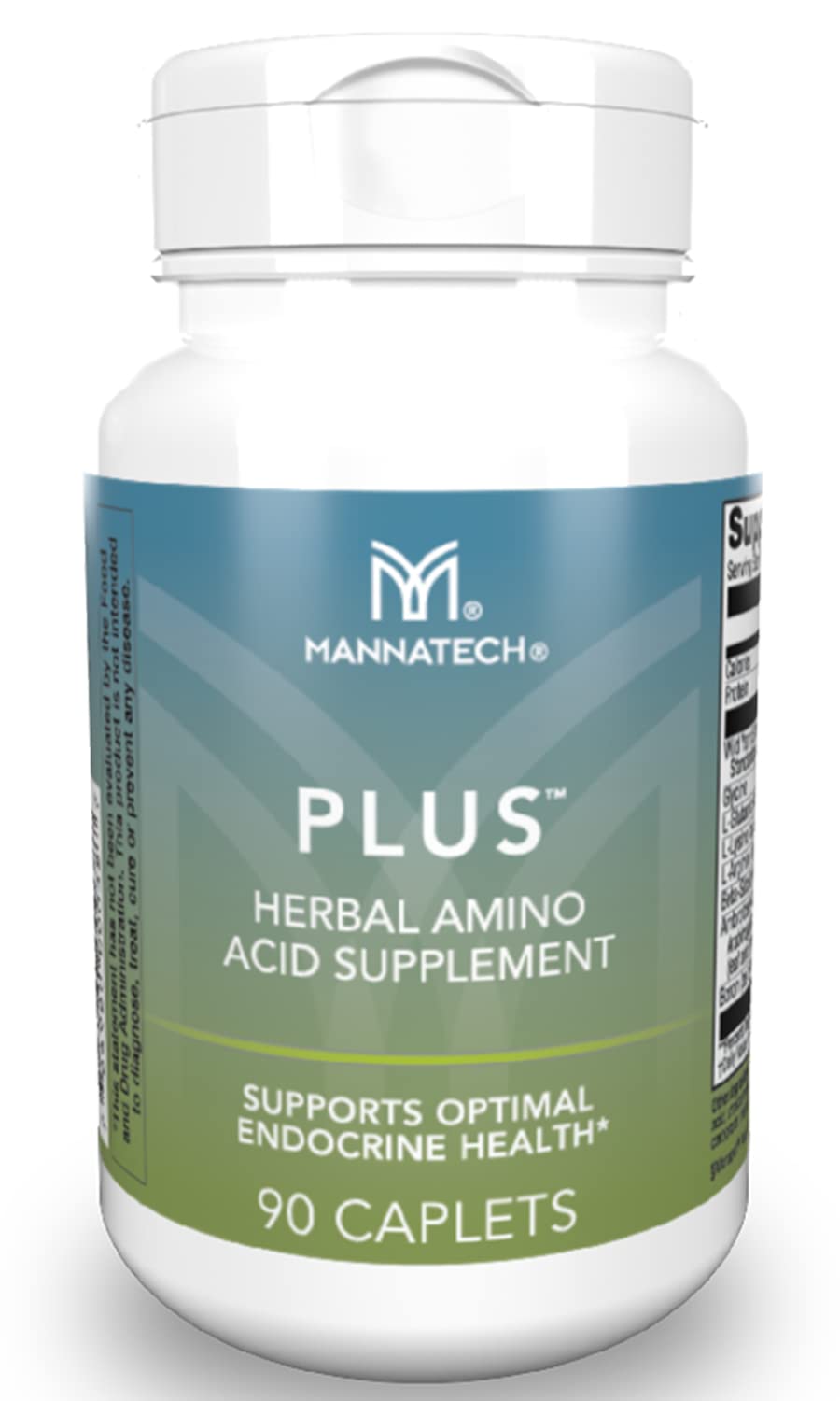 Mannatech Plus 90 capsules bottle viewed, suggesting immune support potential