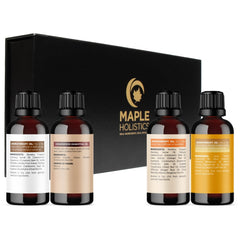 Maple Holistics diffuser setup showing easy autumn aroma in a room
