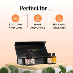 Maple Holistics DIY aromatherapy projects with fall oils, soaps and candles
