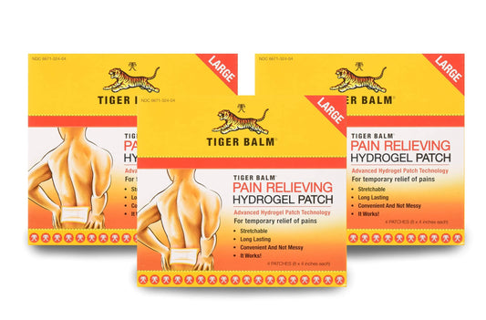 Marble Medical Tiger Balm patch with large coverage for broad areas