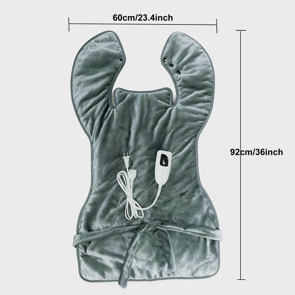 MargGona heating pad soft flannel cover for skin comfort