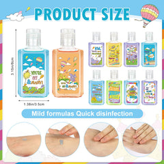 Marhpveua Oh The Places You'll Go castle design mini hand sanitizer for goal planning