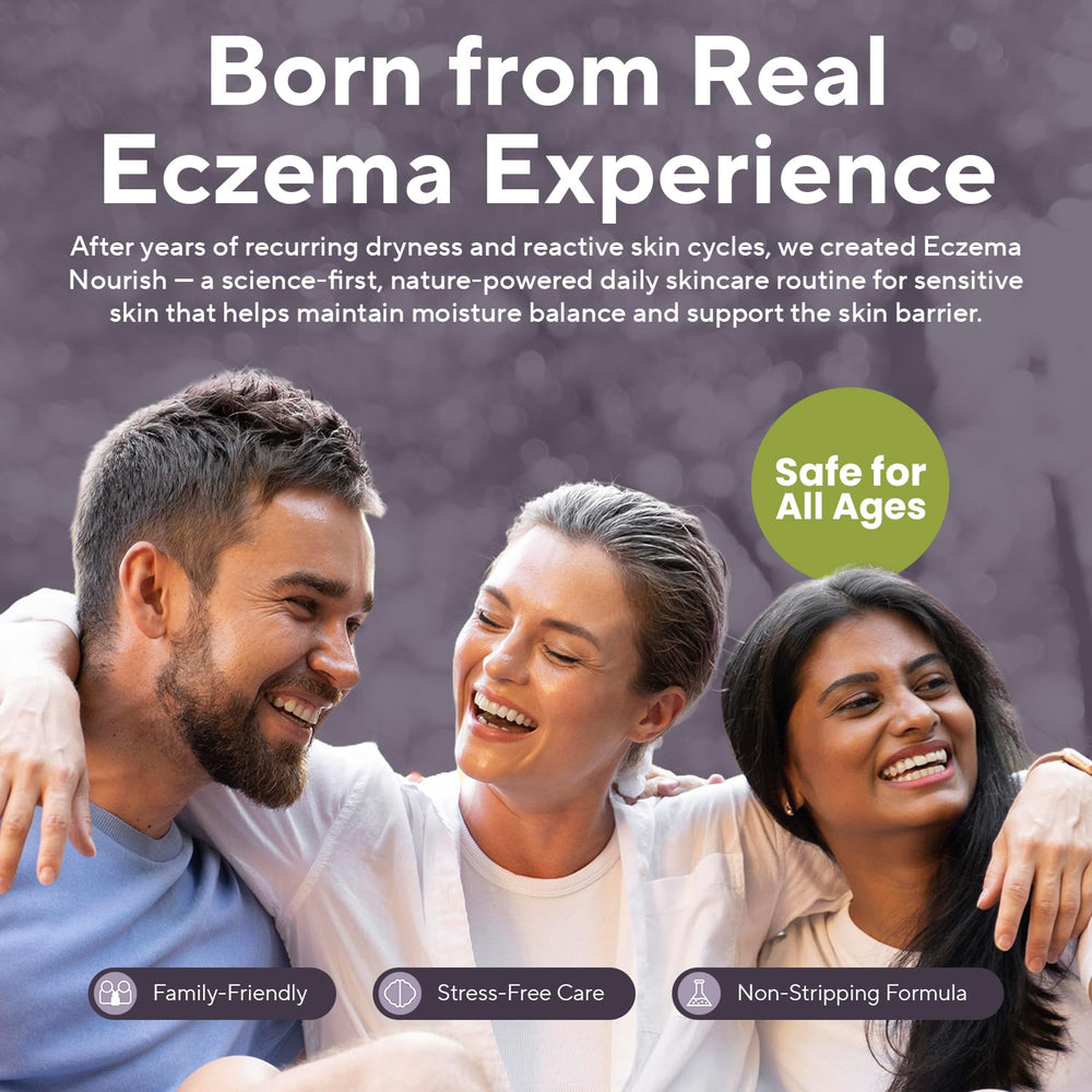 Marie Originals Eczema Nourish Conditioner smooths hair for easy daily manageability