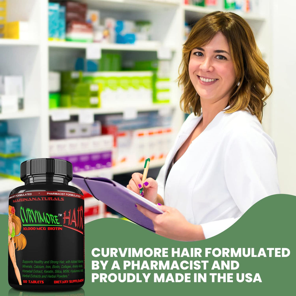 Pill snap image showing compact supplement format for hair health