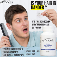 Marine Essentials Procerin daily-use tablets in bottle