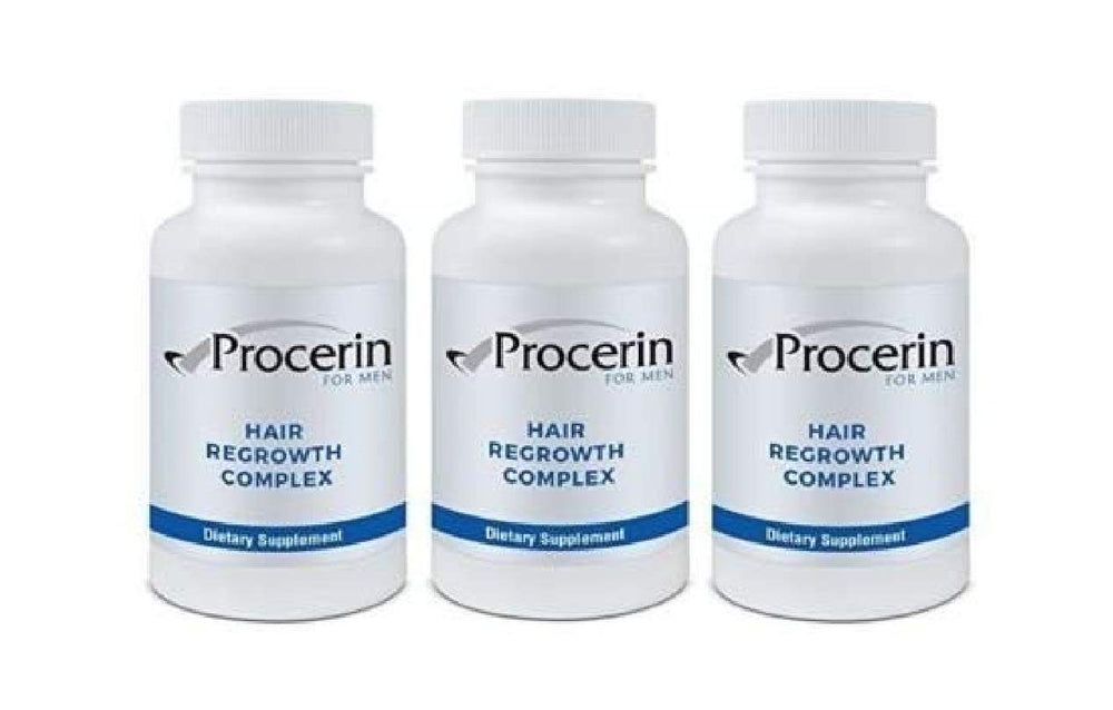 Marine Essentials Procerin tablets bottle for daily hair support
