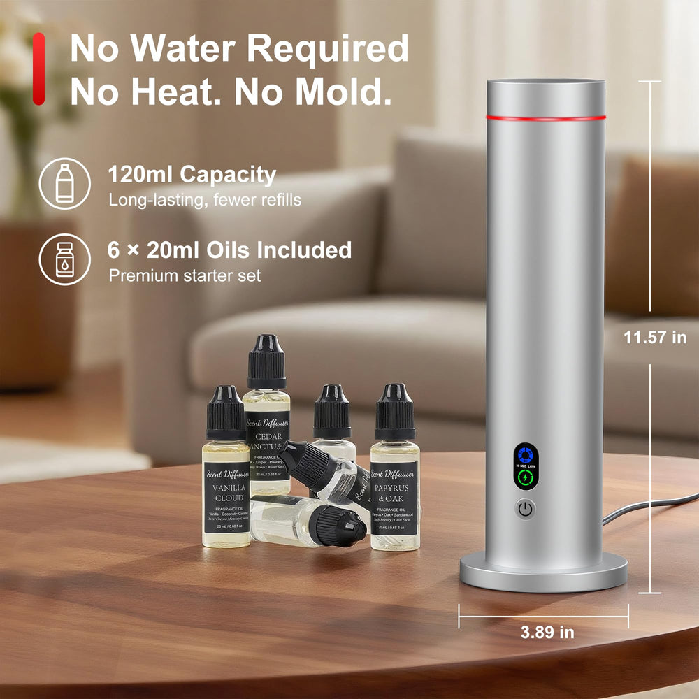 Maromalife six-oil starter kit offers ready-to-use scent options.
