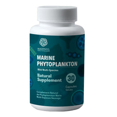 MARPHYL marine phytoplankton capsules for daily nutrition and omega-3 support