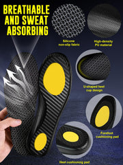 MARRDO carbon fiber insole available in six sizes fits most shoes securely