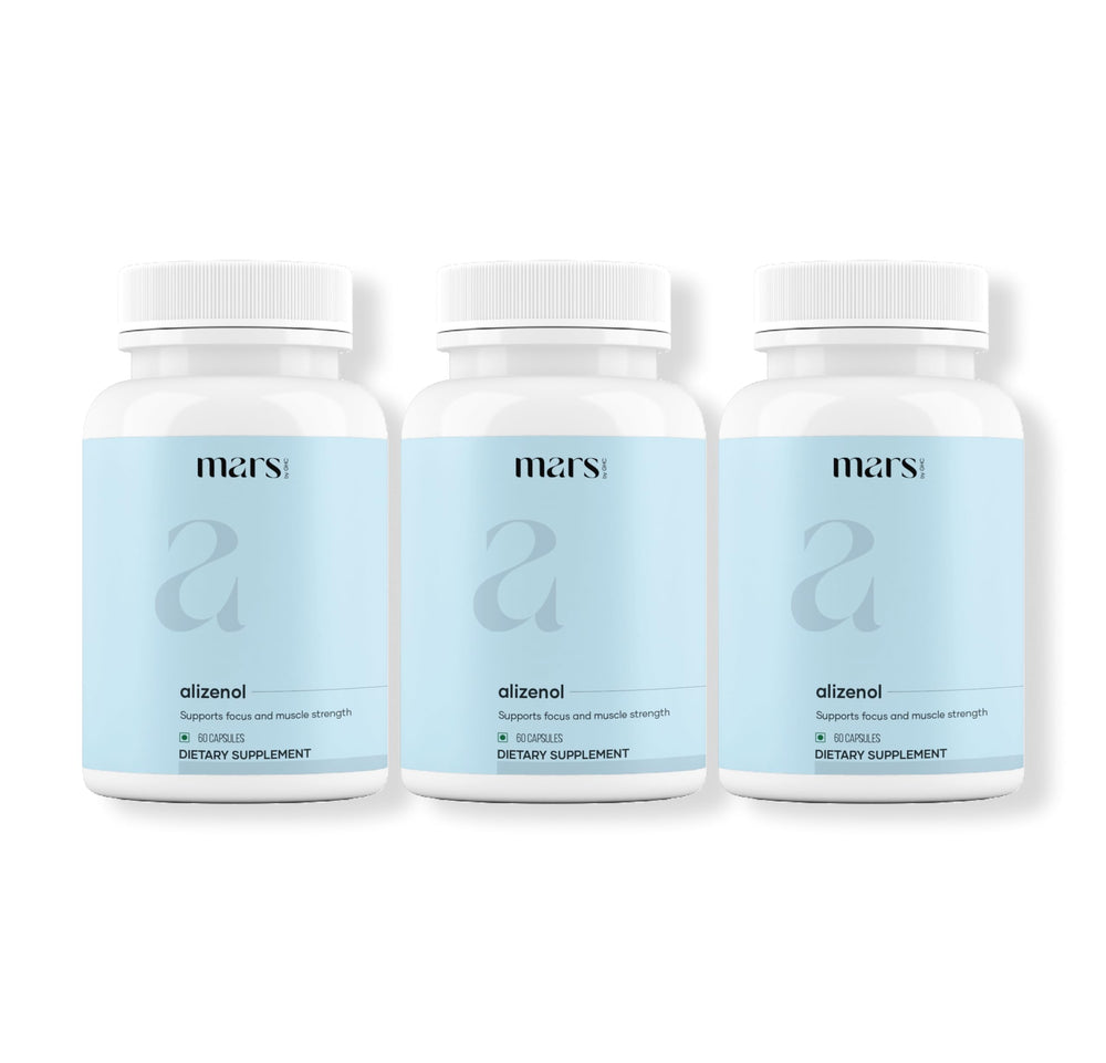 Mars Alizenol capsules bottle front view for daily routine support
