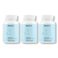 Mars by GHC Natural Surge Max bottle showing premium packaging and quality
