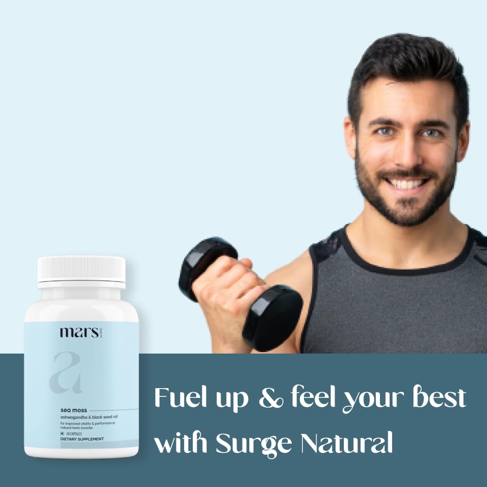 Mars by GHC Surge Sea Moss Caps 2-pack offer for convenient ongoing use.