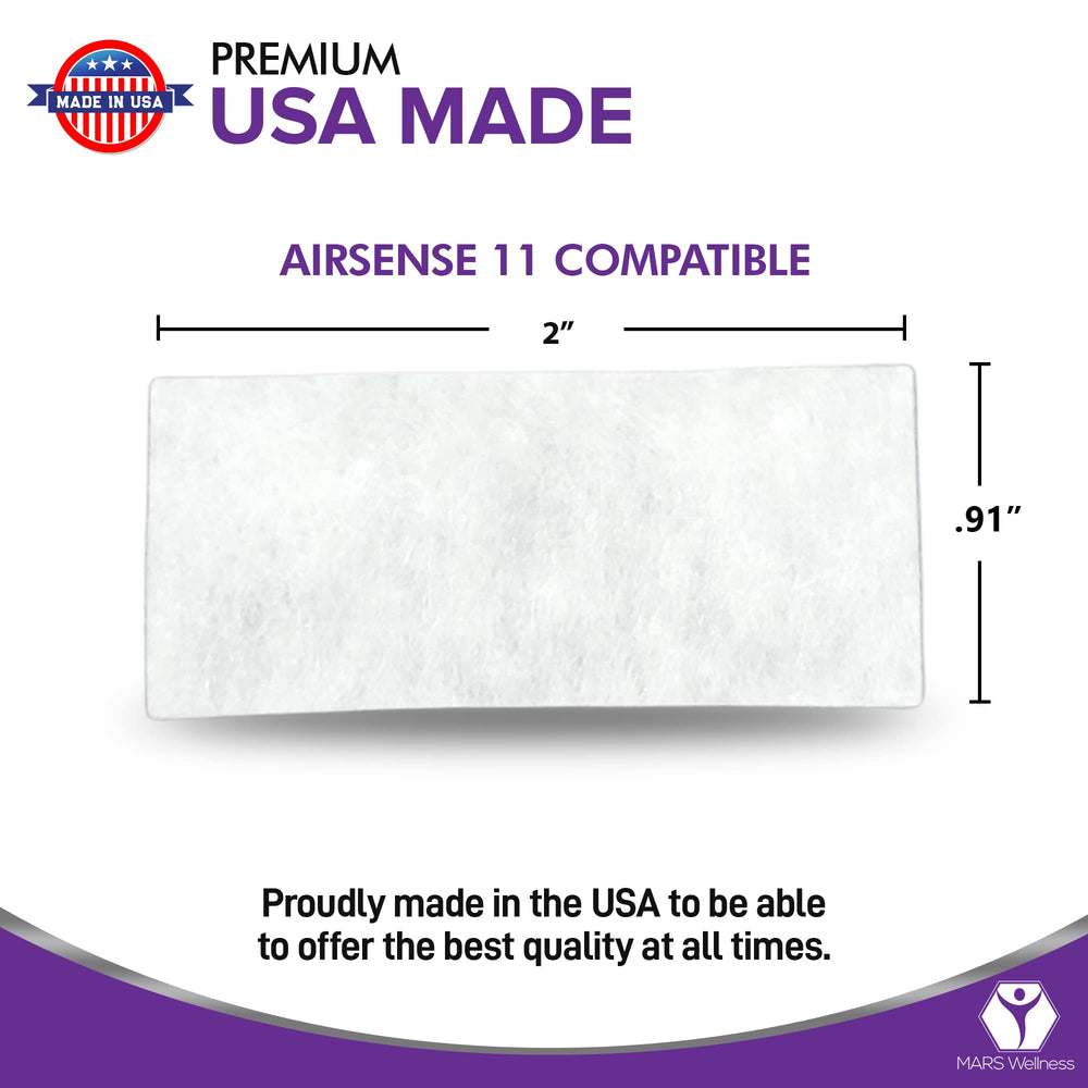 USA-made CPAP filters from Mars Wellness for Airsense devices