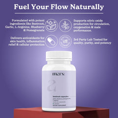 MarsbyGHC capsules arranged for a daily wellness routine.