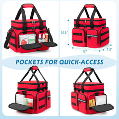 Marscamd bag features multiple pockets for quick access to supplies.