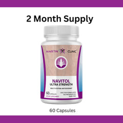 Navitol bottle pour scene illustrating smooth energy intake