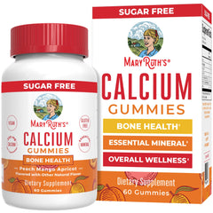 MaryRuth's Calcium Gummies bottle showing a sugar-free vegan calcium option for daily support