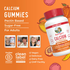 Sweeteners like organic erythritol and organic stevia in MaryRuth's gummies