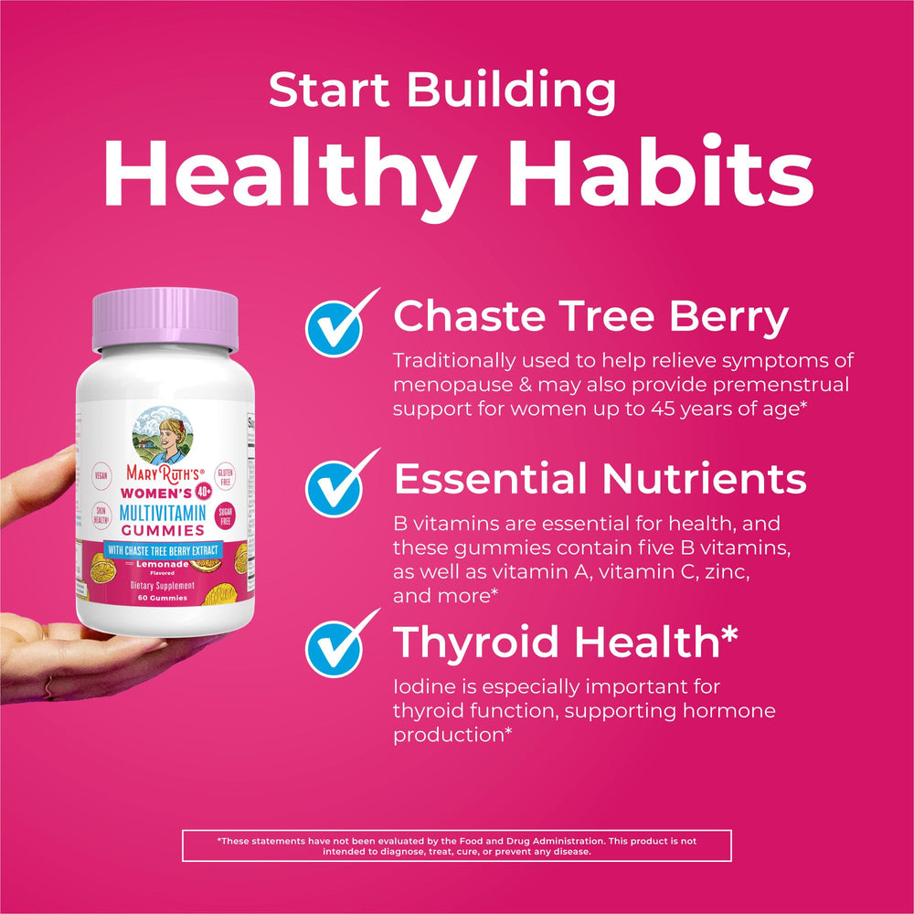 MaryRuth's chasteberry berry image hints at potential hormonal balance support.