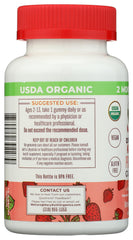 Packaging display featuring MaryRuth's Organic Kids Probiotic Gummies for easy shopping.