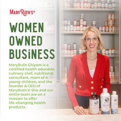 Vegan, dairy-free and gluten-free certifications on bottle.