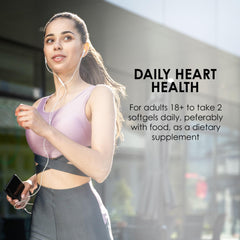 Mason Natural Heart Trio softgels close-up highlighting capsule texture