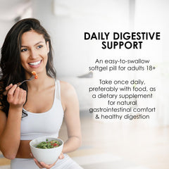 Mason Natural peppermint oil softgel supports daily digestive comfort and gentle bowel function.