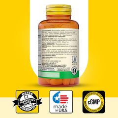Nutrition facts panel of Mason Natural Ultra B100 Complex shown.