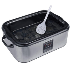 Master Massage Equipment 18 Quart Warmer stainless exterior resists wear in busy environments