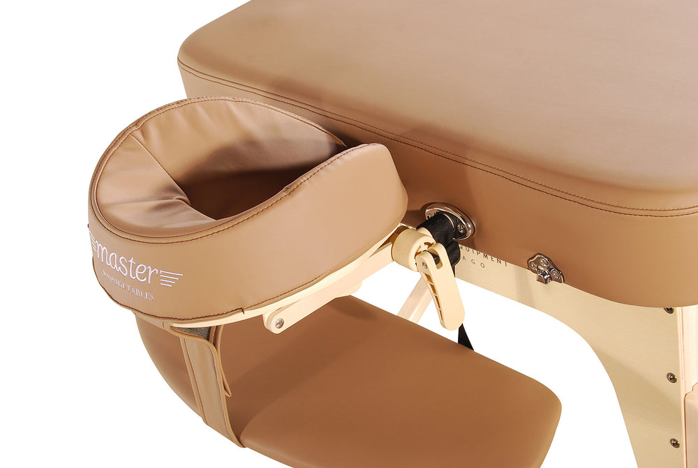Master Massage memory foam face pillow relieves pressure points.
