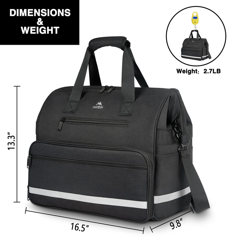 MATEIN bag with removable dividers allows customized clinical layouts.