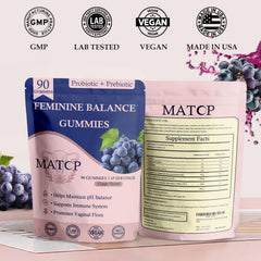 MATOP Probiotic Gummies grape-flavor sample suggests tasty, no-pill enjoyment with gentle digestion support.