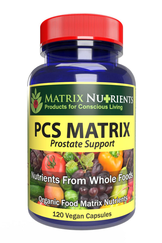 Matrix Nutrients PCS Matrix bottle suggesting potential PSA support