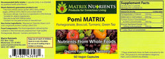 Close-up of POMI Matrix capsules for easy daily intake